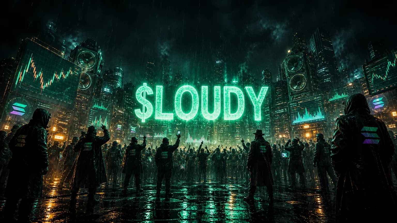 Loudy Just Pushed $3.72M Through a 10-Hour Solana Board, and the Tape Is Still Violent