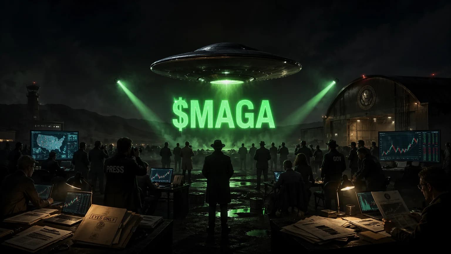 MAGA Is Back Over $9.0M, and CT Thinks Trump's UFO Hype Just Reopened the Trade