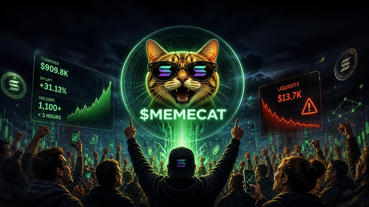 $MEMECAT Found a Real Culture Bid, but the Pool Under It Is Still a Puddle