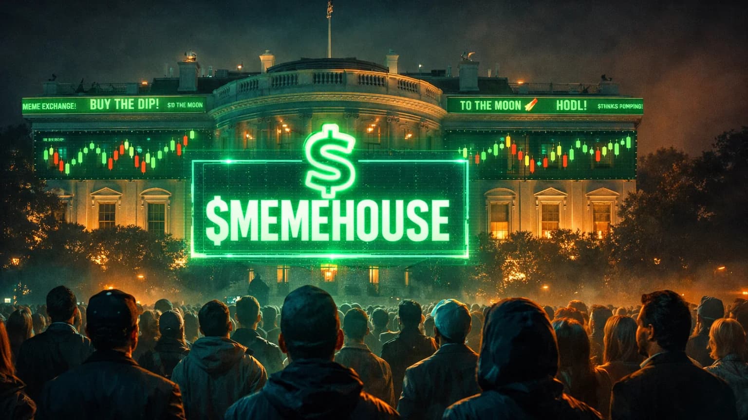 $5.8M in Volume and an 8,500% Pump: The White House Meme Token That Turned Solana Into a Political Comedy Club