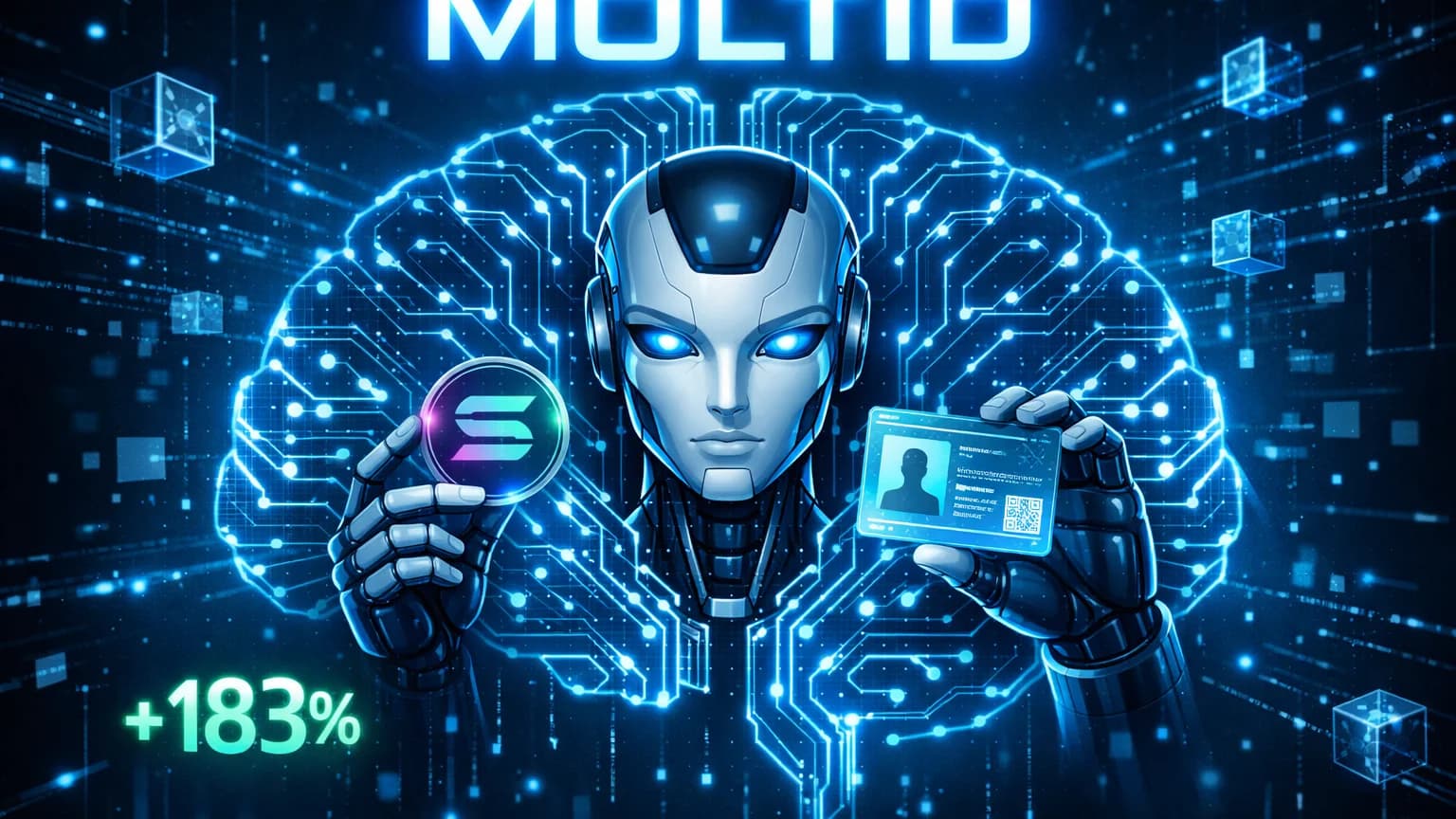 $MOLTID Surges 183% as Solana's AI Identity Token Lands MEXC Listing