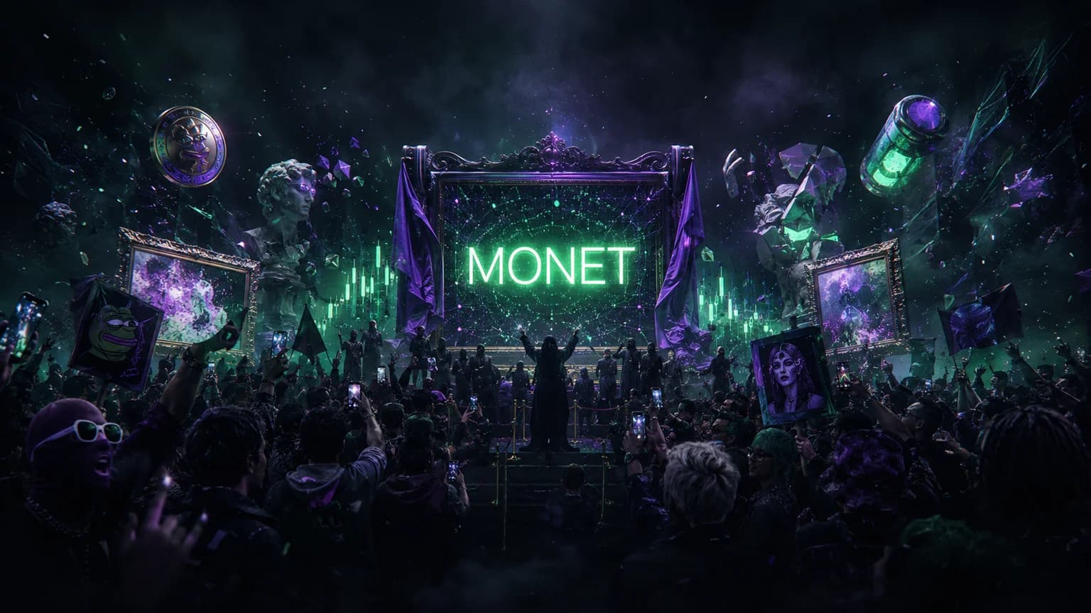 MONET Turned Gallery-Core Branding Into a $2.34M Solana Culture Fight