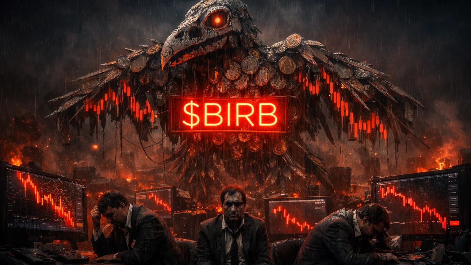 Moonbirds ($BIRB) Hit $257M. Now It's $37M. The Wallets Tell the Story.