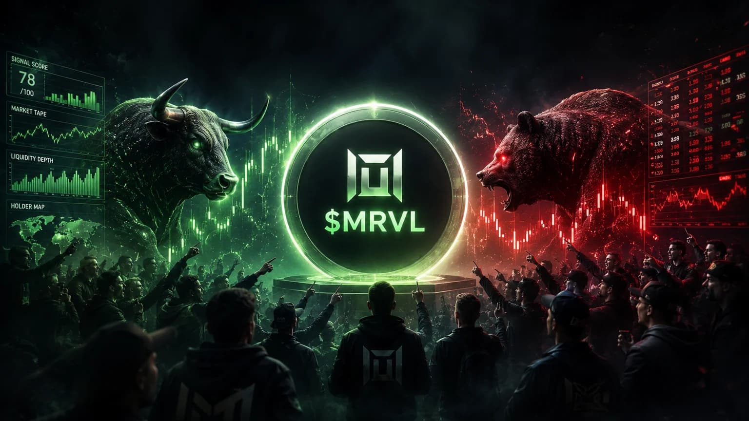$MRVL lands on MemeDesk radar after $63K in SOL launch tape