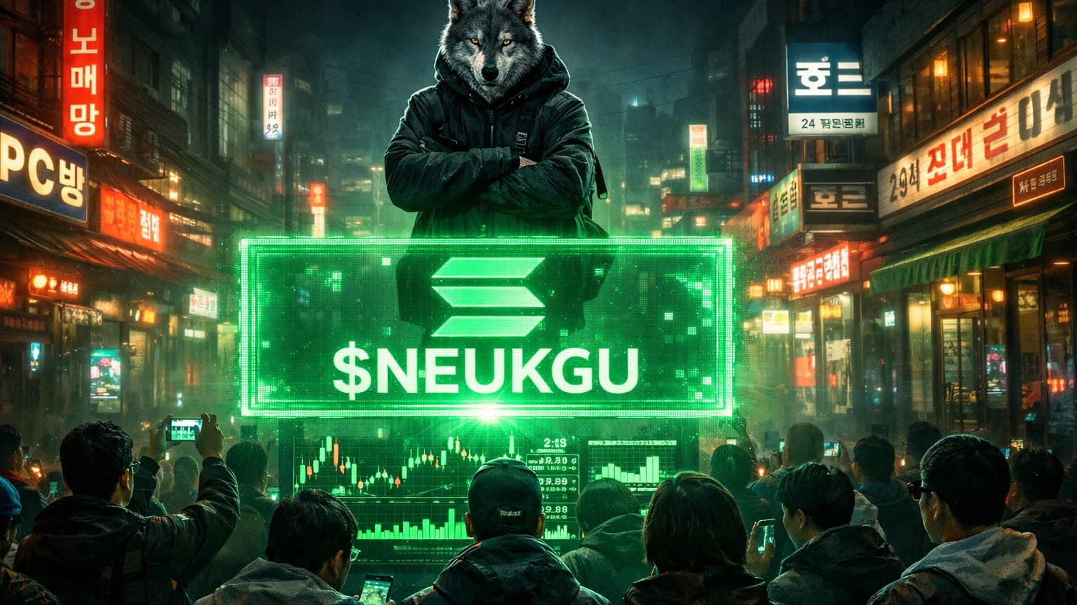 NEUKGU Turned a Daejeon Wolf Meme Into a Solana Breakout, and $390K in Volume Hit a $71K Coin Fast