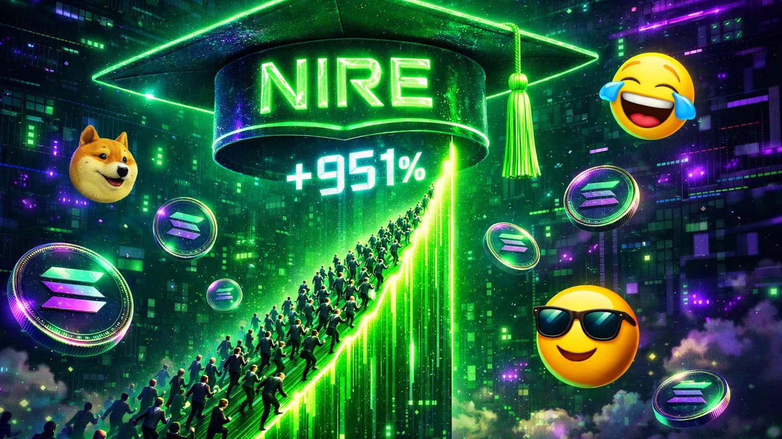 $NIRE Hits 102K Transactions in 24 Hours as NotInRetardEducation Eyes CoinGecko Listing