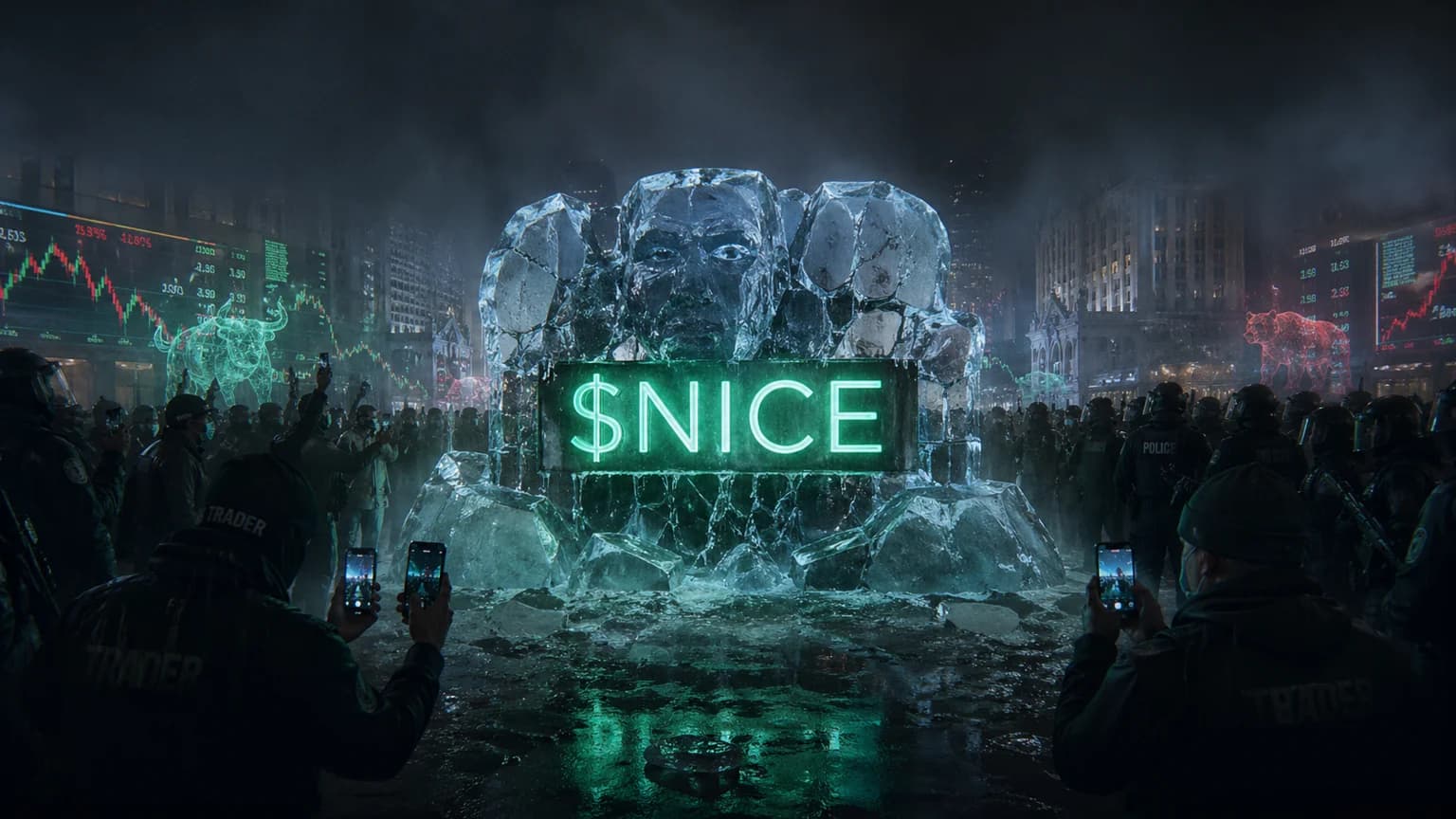 $819K Volume and a 794% Six-Hour Rip: Not ICE Turned a Two-Word Slogan Into a Solana Culture Trade