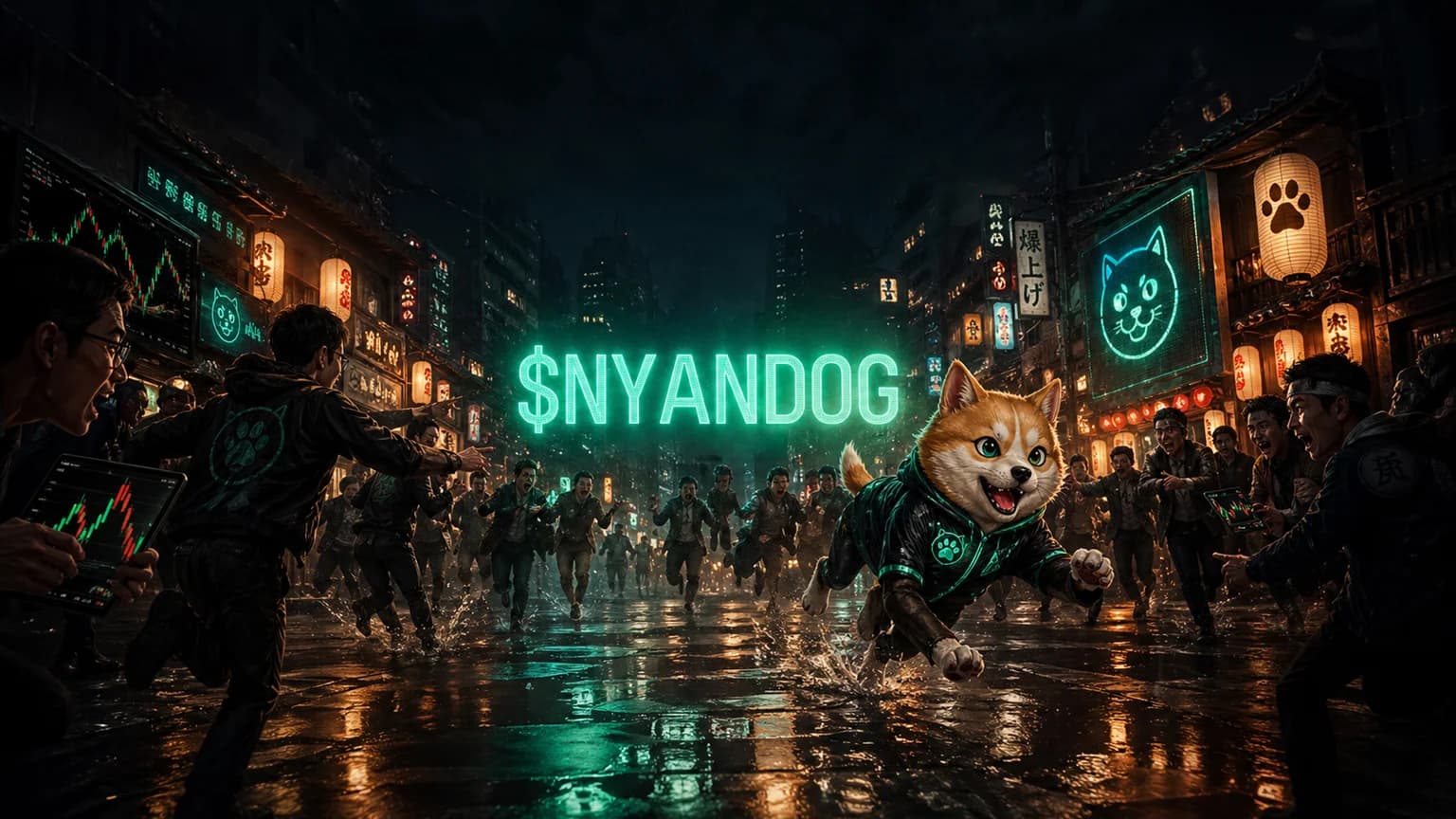 $638K Volume and a 1,951% Six-Hour Rip: NYANDOG Turned Japanese Meme Energy Into a Solana Sprint