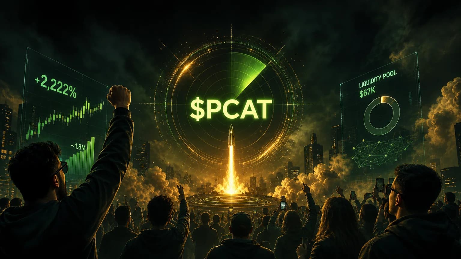 $PCAT Printed $1.8M in First-Day Volume, but the Psyopcat Trade Still Has to Survive Its Liquidity Gap