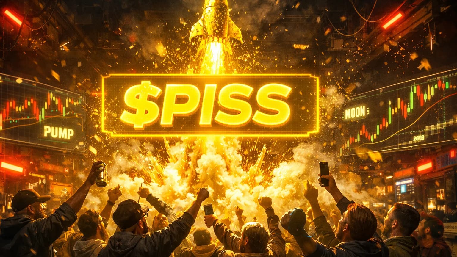 $PISS Just Printed a 9,800% Candle on Pump.fun — and Yes, It's Exactly What You Think