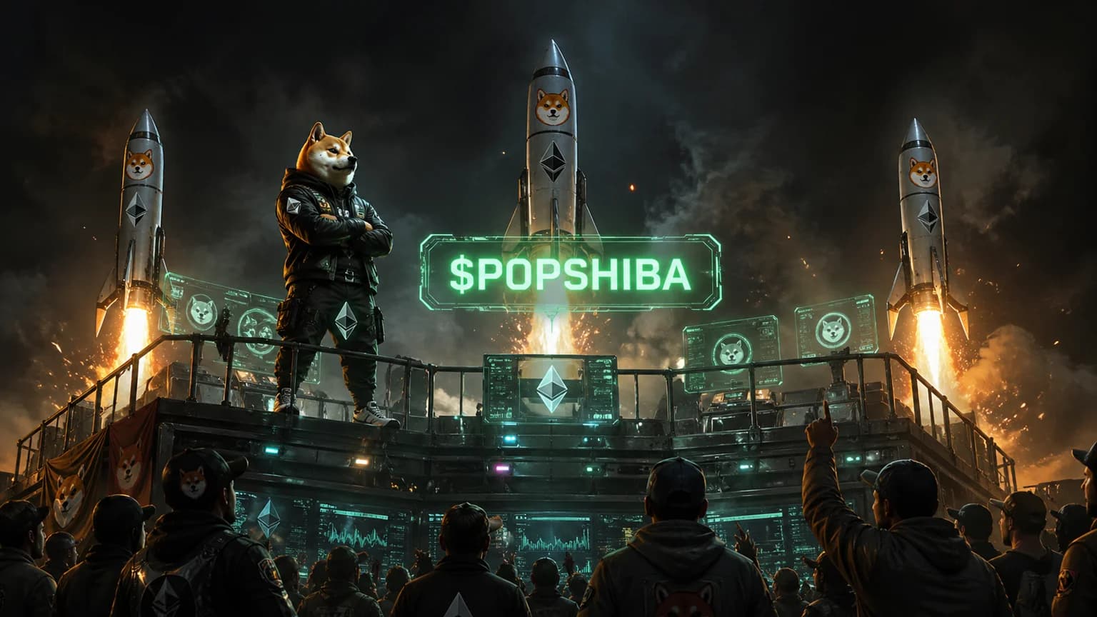 PopShiba Just Did $241K in Volume on Ethereum, and This $88K Launchpad Meme Is Still Holding a 3,468% Day