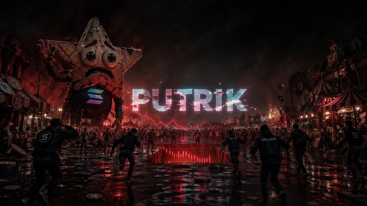 Putrik Star Turned $871K of Solana Volume Into a 98% Flush, and the Culture Trade Was Over Almost Instantly