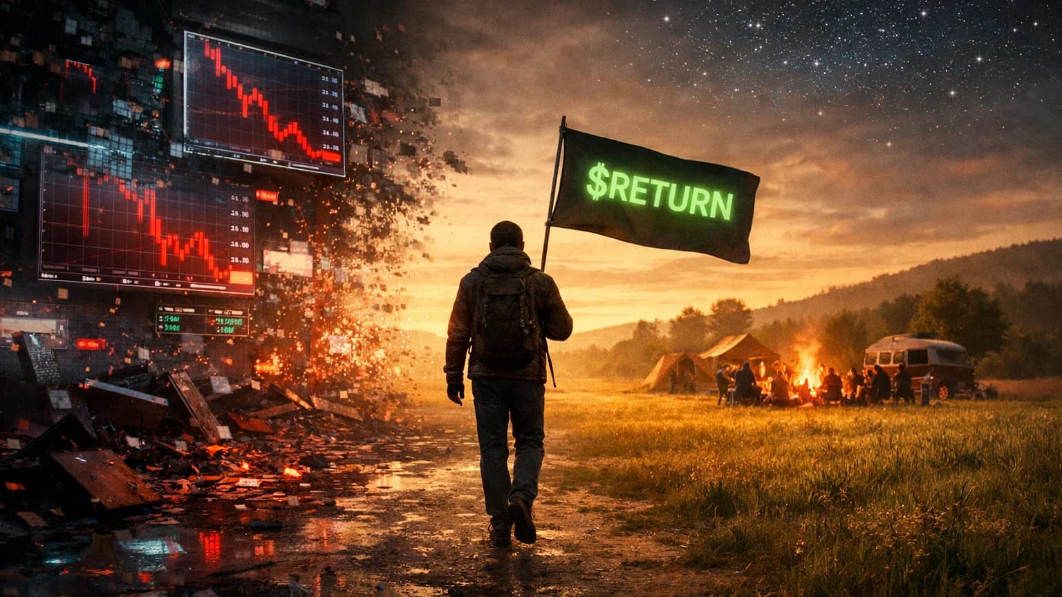 $RETURN Surges 890% in 24 Hours as Solana Degens Declare War on PvP Culture