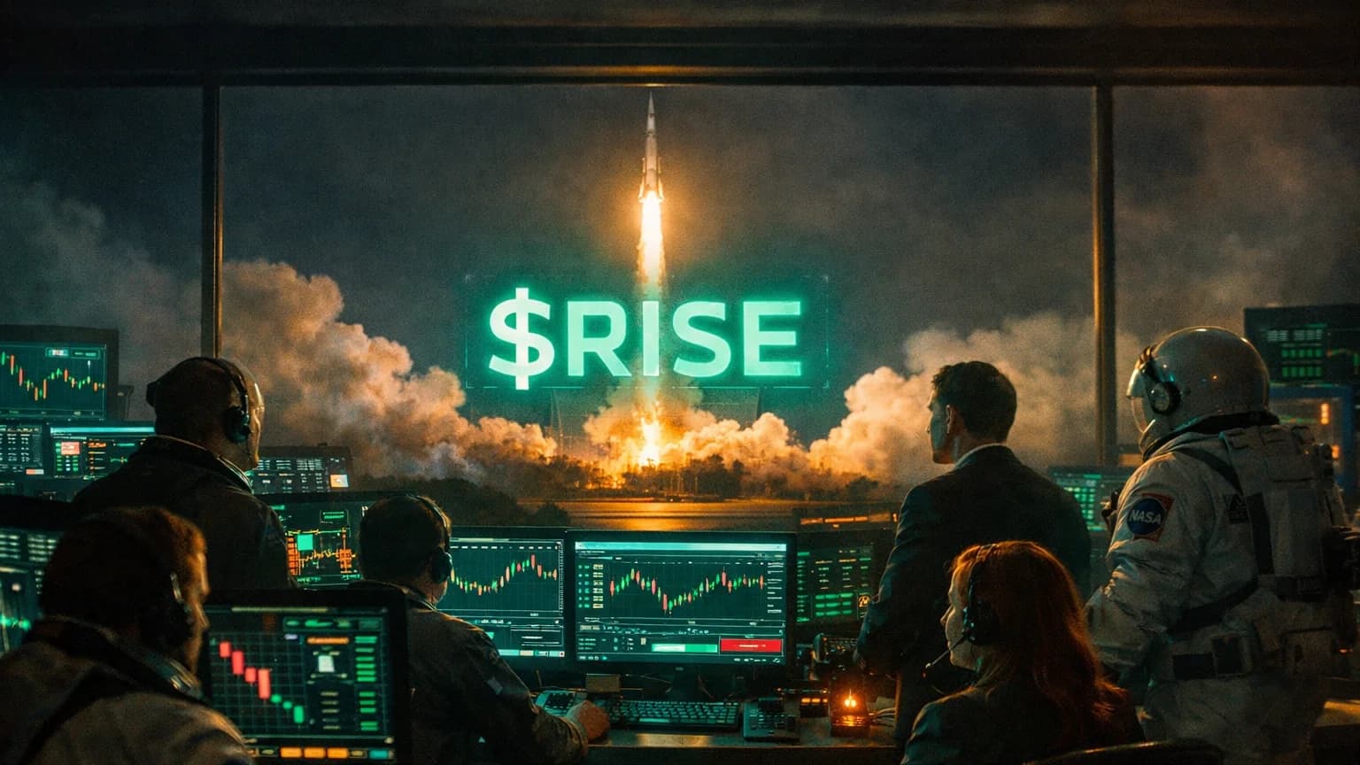 Rise NASA Did $576K in Volume in 100 Minutes, and This $95K Solana Meme Is Already Testing the Space Trade