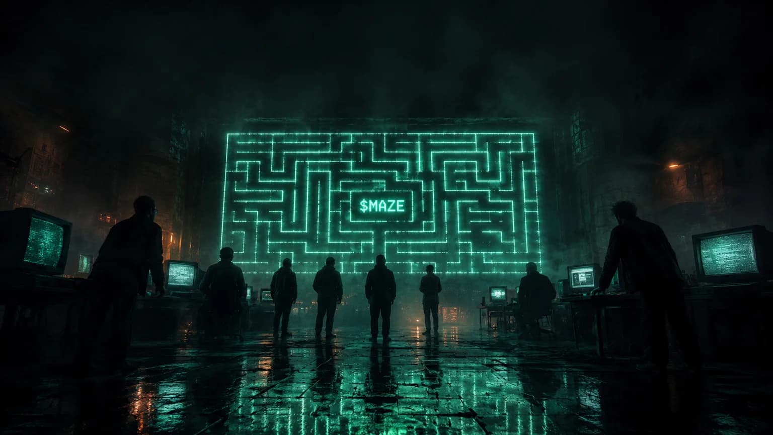 Scary Maze Meme Turned Old Internet Trauma Into a $508K Solana Launch