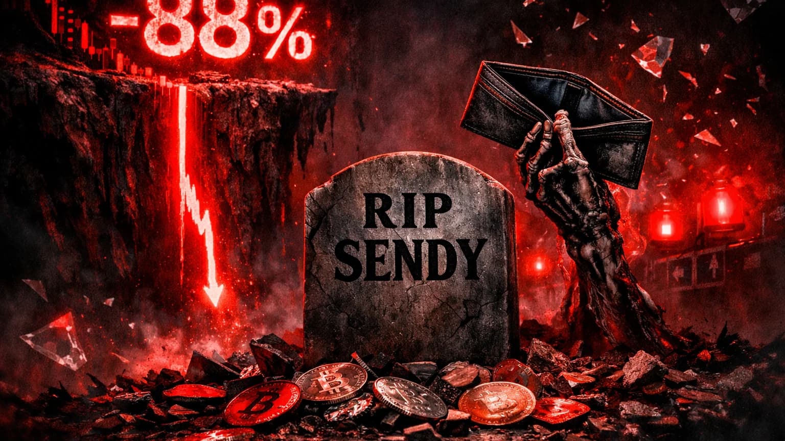 $SENDY Crashes 88% on $900K Volume — Another Day, Another Solana Rug in the Pump.fun Era
