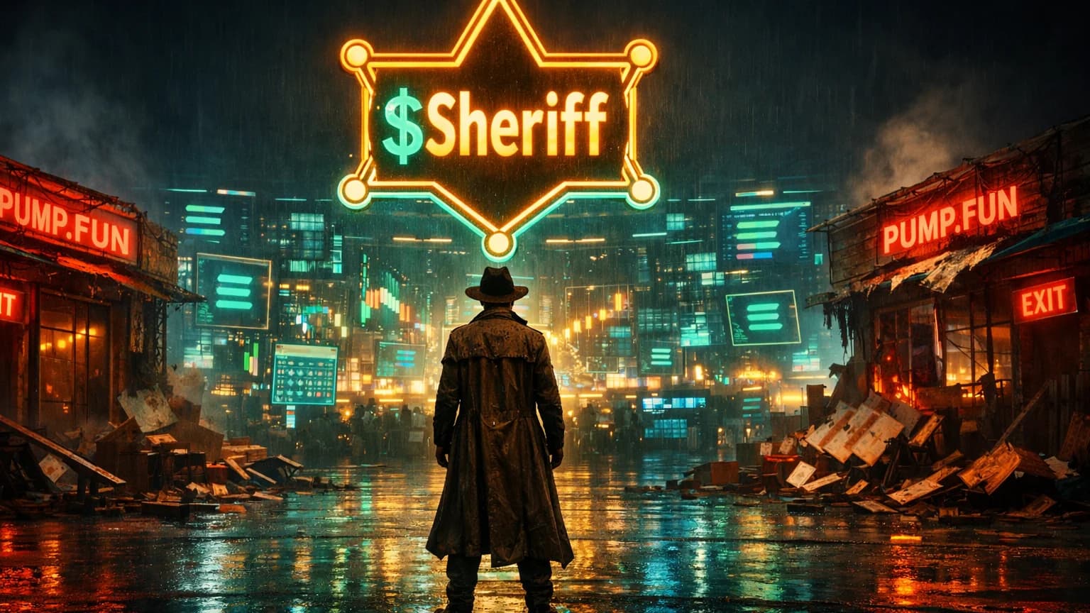$1.1M Volume in 22 Hours: $Sheriff Rides Into Solana With an Anti-Rug Badge and a Prayer