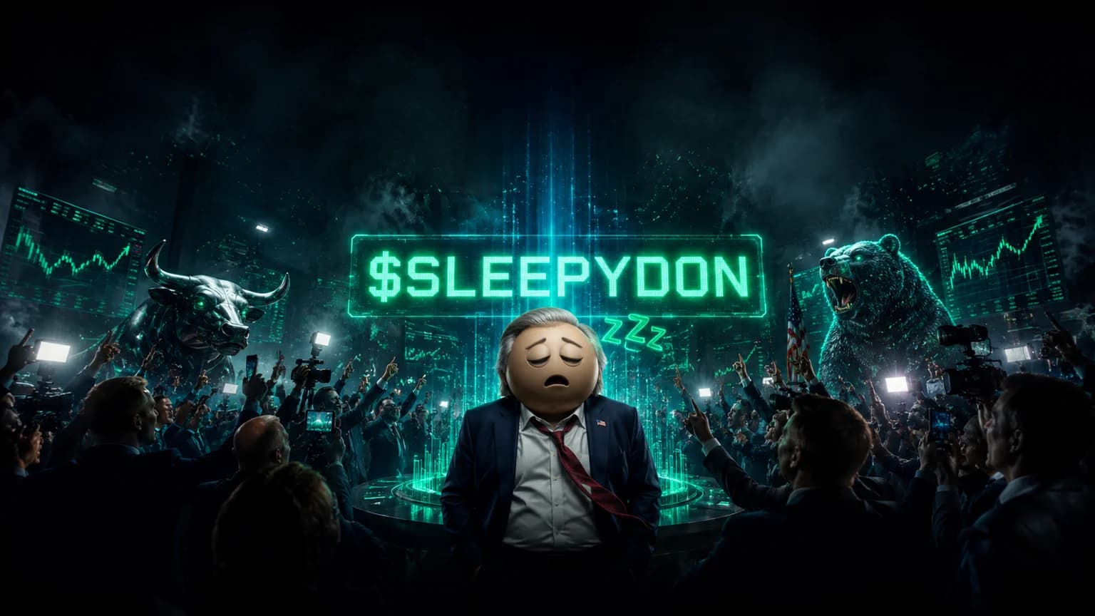 $SLEEPYDON Put a Familiar Political Joke on Solana's Front Page, and the Holder Map Is Cleaner Than the Hype Usually Allows