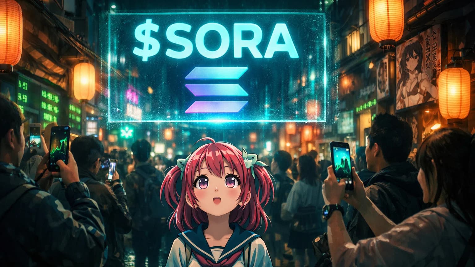 SORA Turned a Japanese Character Meme Into a Same-Day Solana Breakout With $636K in Volume