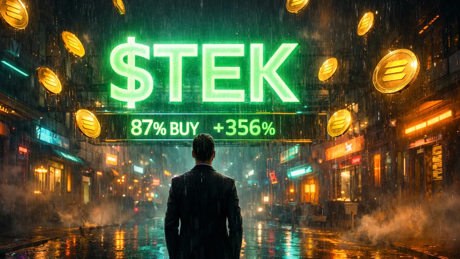 $TEK Pumps 356% in 18 Hours Selling Degens the One Thing They Can't Resist: Weekly SOL Dividends