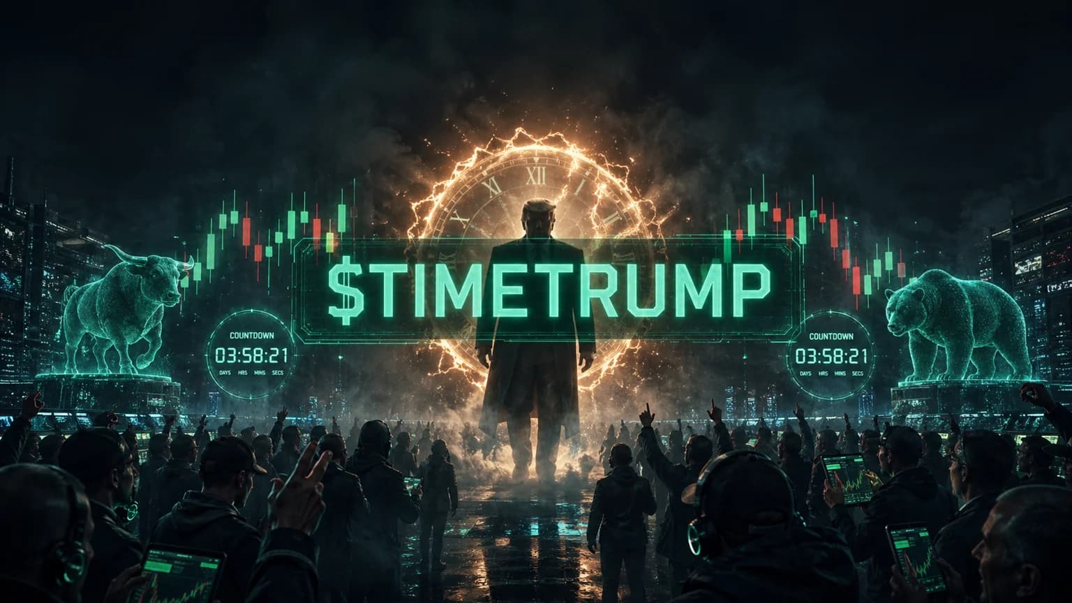 TIMETRUMP Just Did $263K in Volume, and Solana Is Speedrunning a Future-Trump Microcap