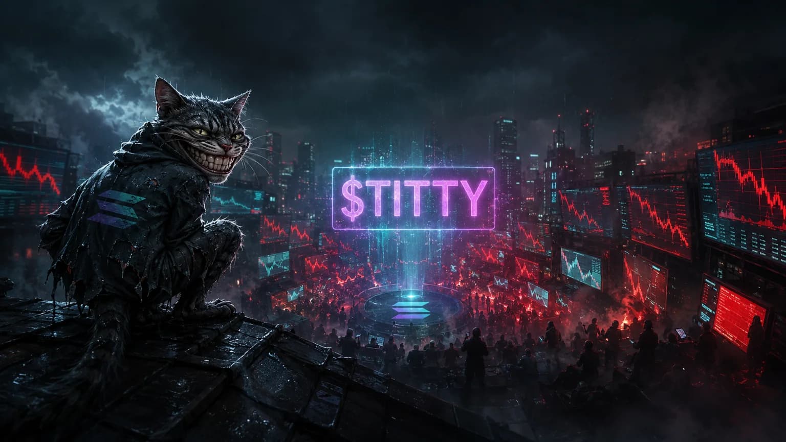 Troll Kitty Just Forced $1.09M Through a $108K Solana Board — and the Buy Pressure Already Flipped