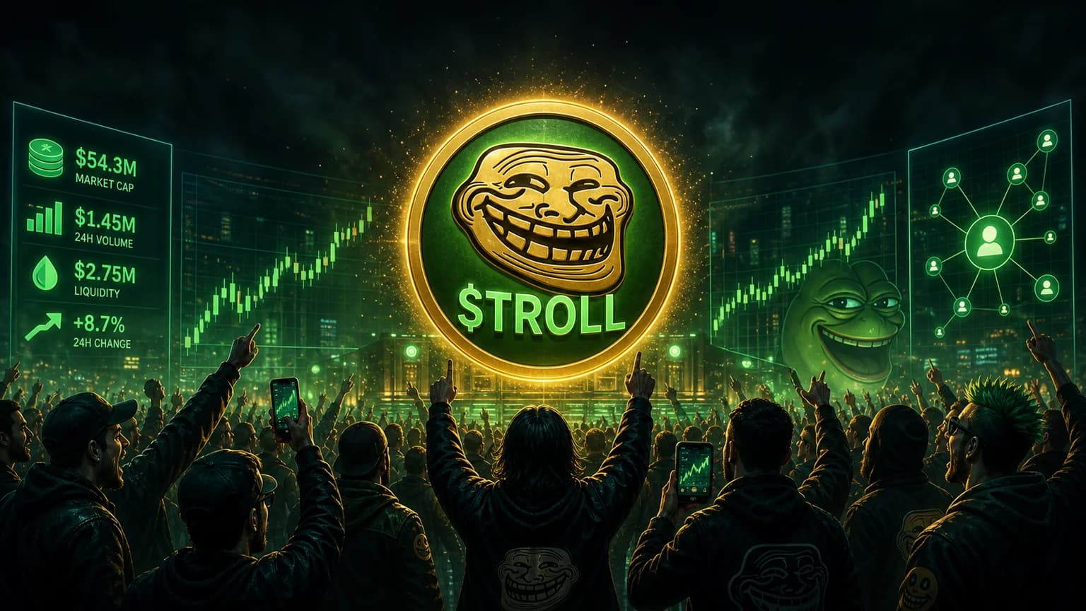 $TROLL Still Trades Like the Old Internet Benchmark, and That Matters More Than Another Victory Lap