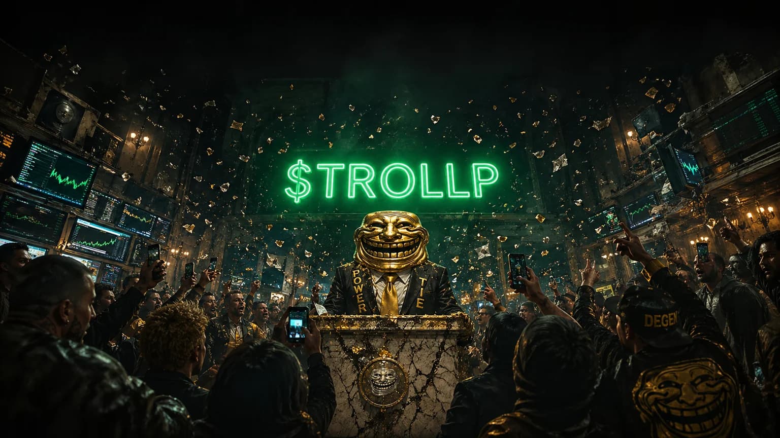 TROLLP Just Did $1.65M in Volume, and Solana Has a Donald Trollp Board Running Hot