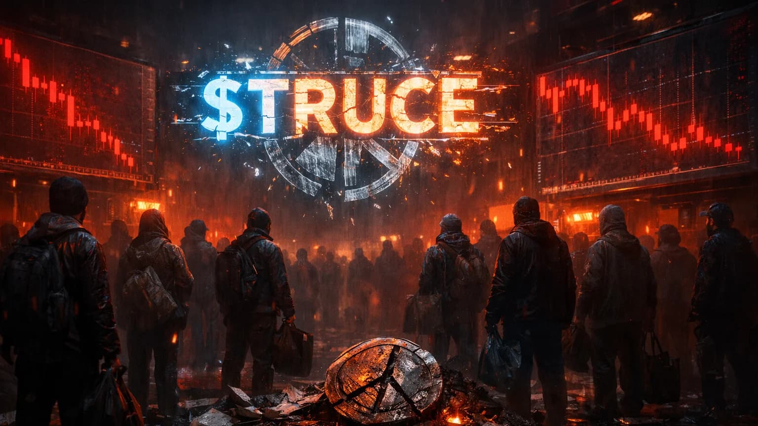 $529K in Volume, -94% in Value: Inside the TRUCE Rug That Promised Peace and Delivered a Massacre