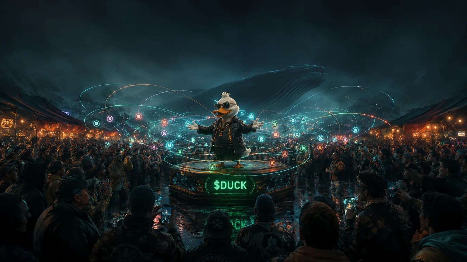 Twerking Duck Forced 62,000 Swaps Through a $79K Solana Board