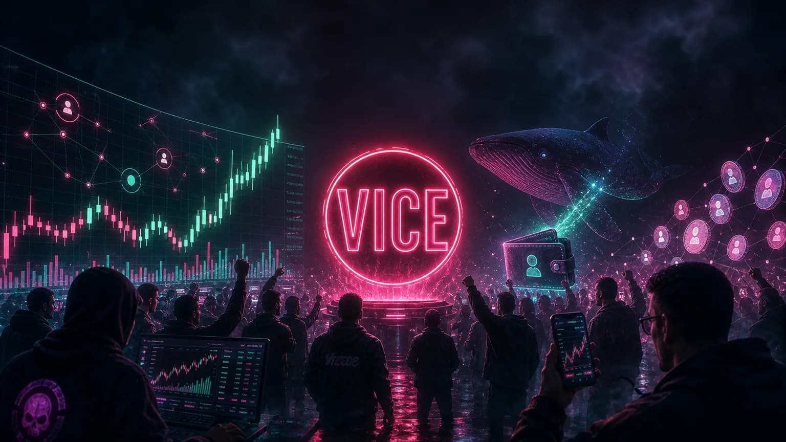 $VICE Rips 362% After a Watched Wallet Enters, But the Holder Wall Is the Real Trade