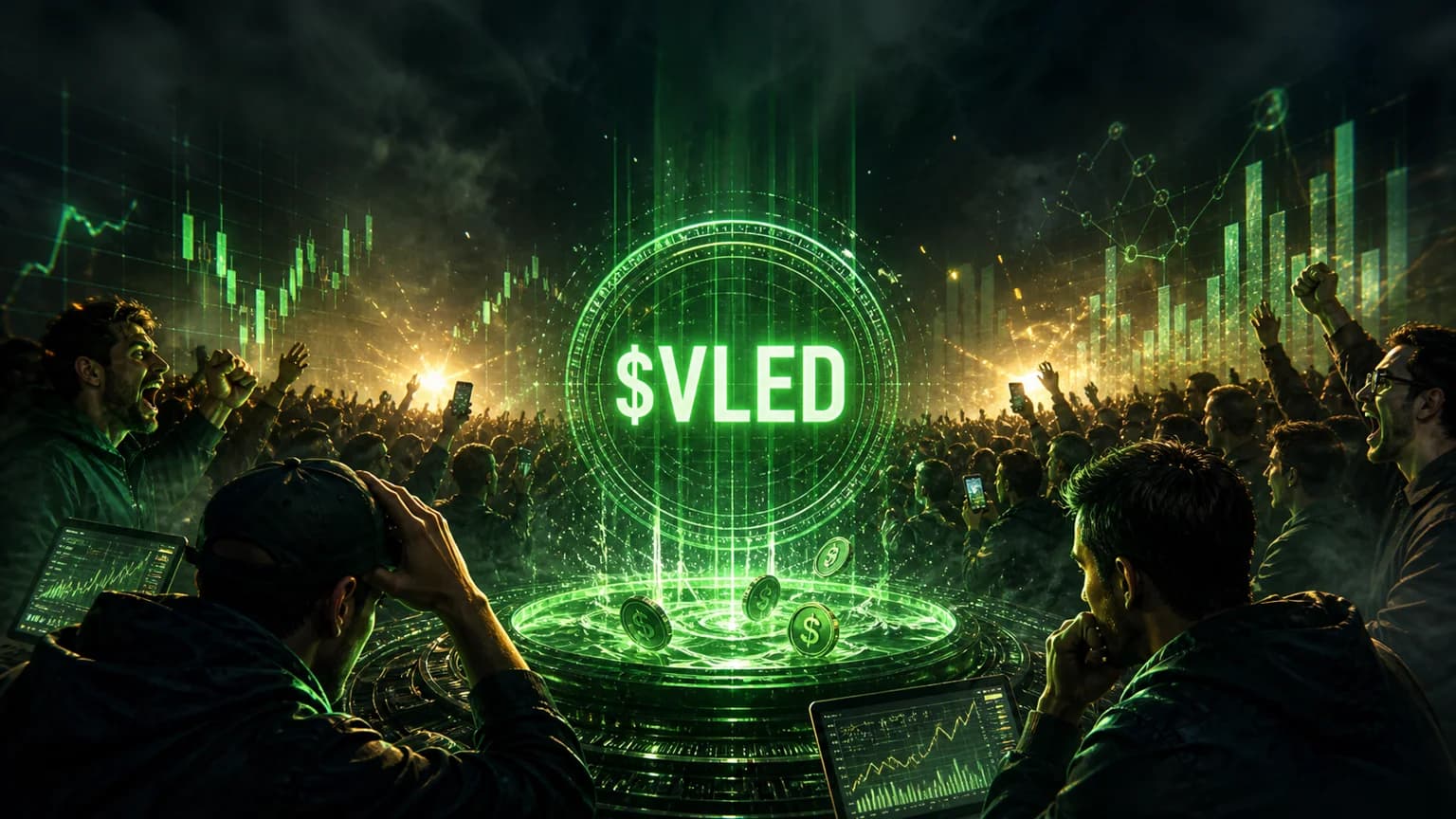 $VLED Printed a Violent Solana Volume Burst, but a $33K Pool Still Decides Whether the Move Is Real