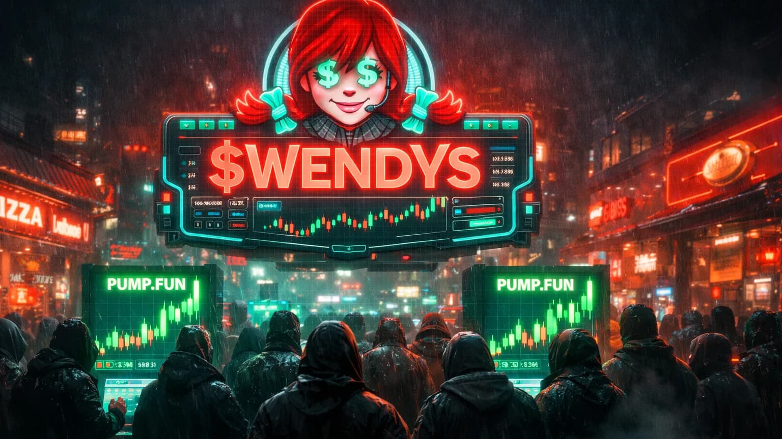 3,649% in 9 Hours: A Pump.Fun Wendy's Token Just Turned Fast-Food Brand Hijacking Into a $2.9M Volume Day