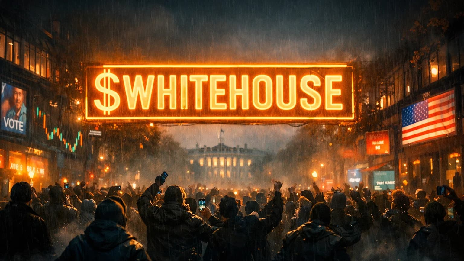 A Token Called 'The White House' Just Pumped 8,653% — Political Meme Mania Hits Solana Again