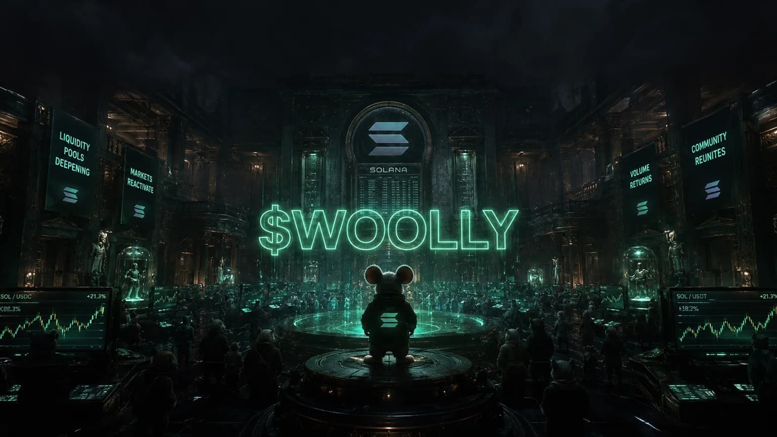 $WOOLLY Is Getting a Solana Revival Bid, and This Time the Liquidity Looks Strong Enough to Matter