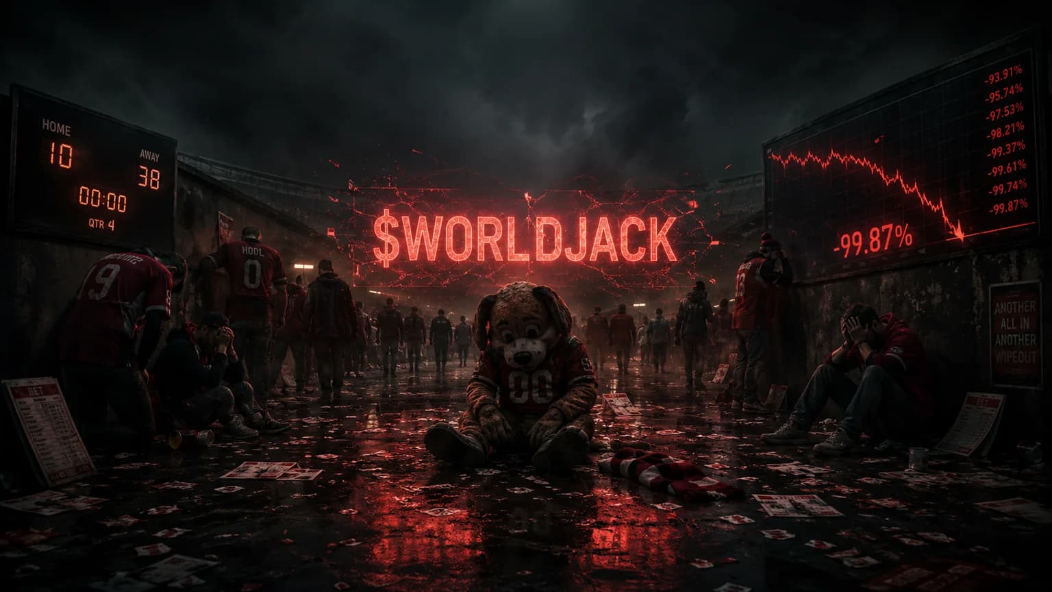 WORLDJACK Turned World Cup Exhaustion Into $446.8K of Solana Churn, Then Crashed 99% Before Full Time