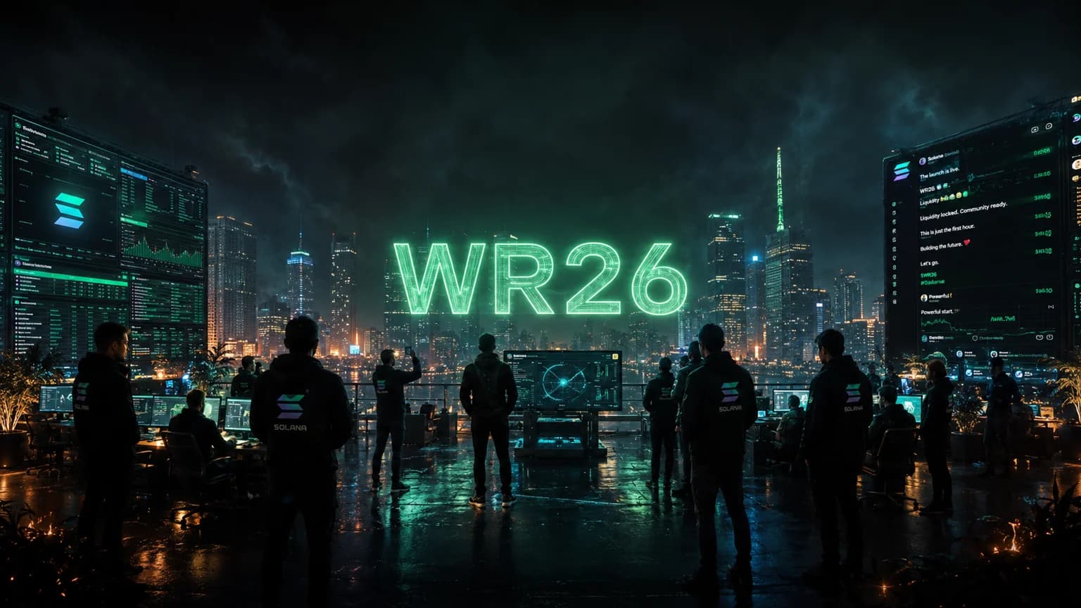 WR26 Landed With $1.07M of Solana Volume in Its First Hour, and the Live Socials Make It Harder to Ignore