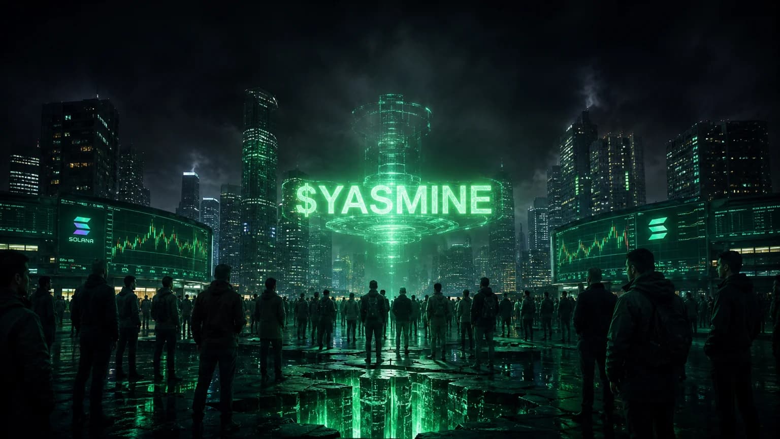 $YASMINE Looks Cleaner Than Most First-Night Solana Breakouts, but the Liquidity Still Has to Earn the Trust