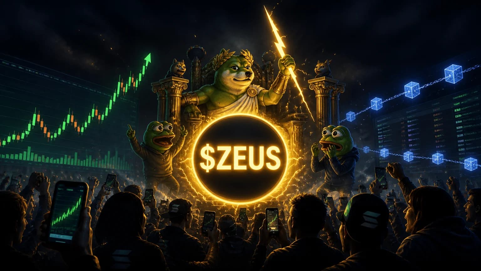 $ZEUS Turns Pepe Lore Into A One-Hour Solana Breakout