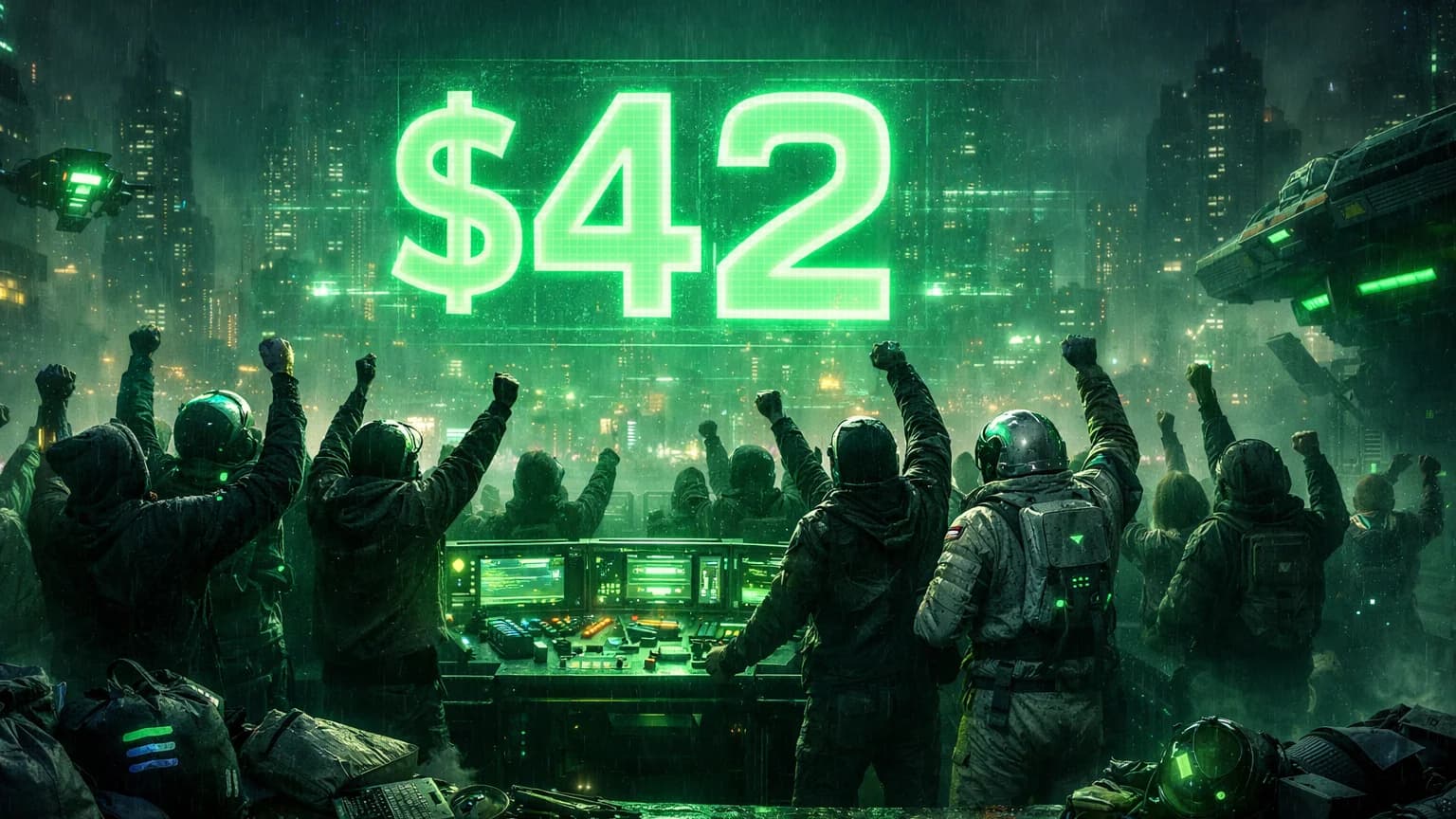 Dev Dumped on Day One — Community Grabbed the Keys and Pumped $42 by 1,621%