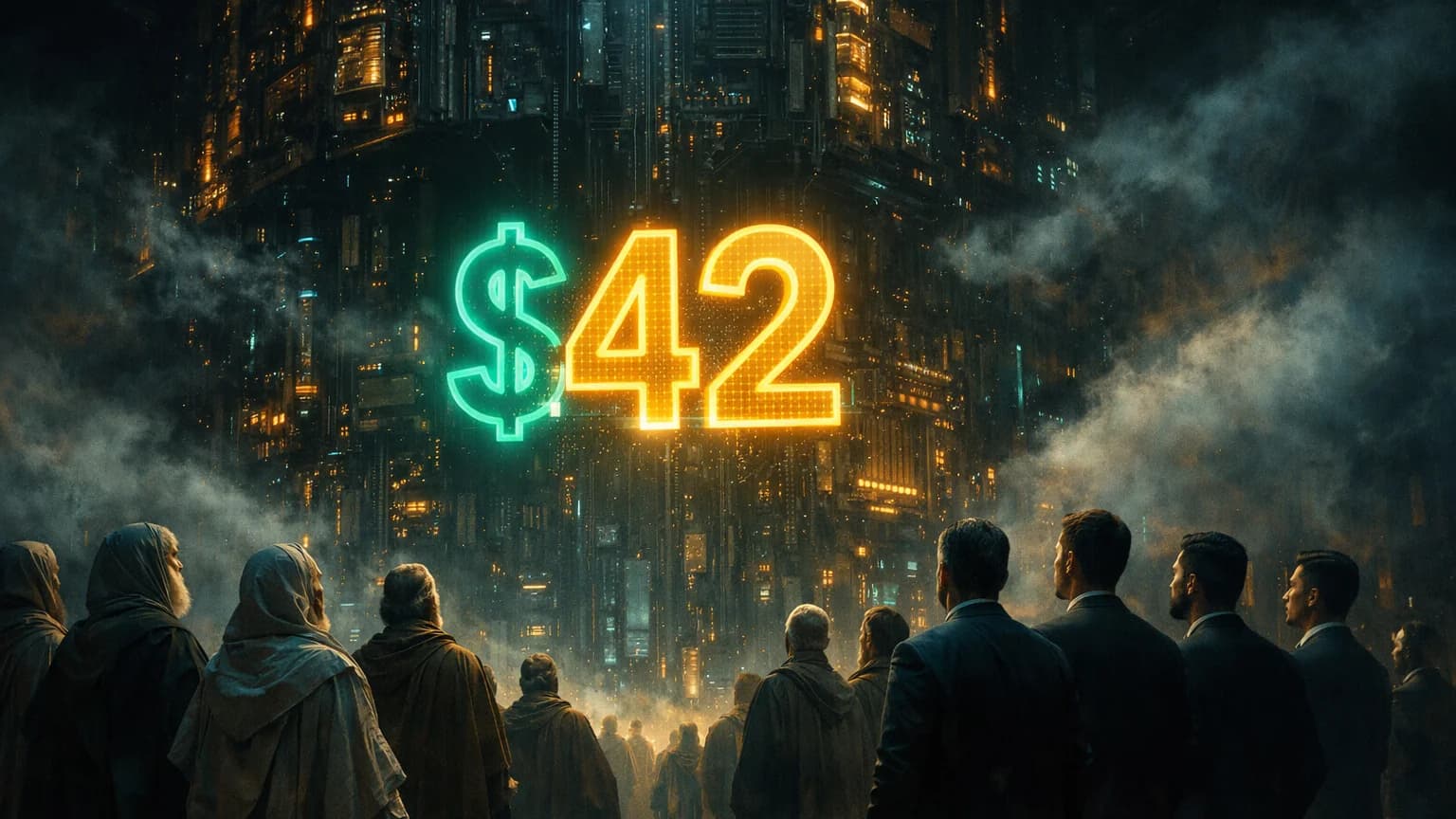 The Answer to Life, the Universe, and Everything Just Pumped 71% on Solana — $42's Philosophical Meme Won't Die