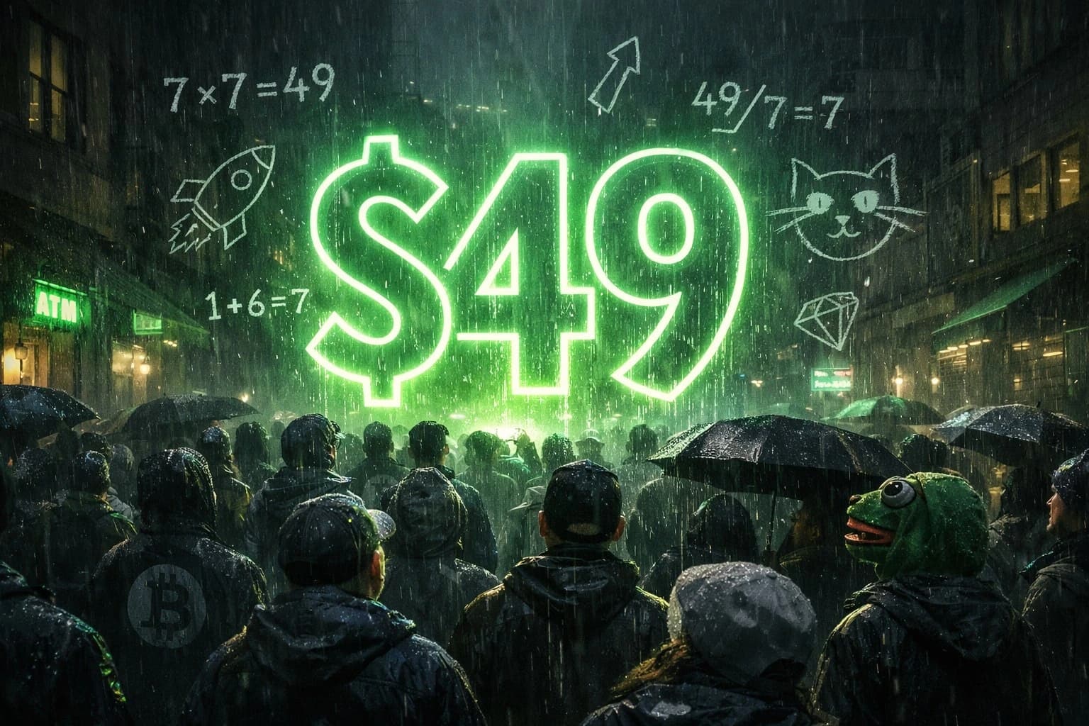 7x7=49 Turned a Throwaway Math Joke Into a $463K Solana Culture Trade