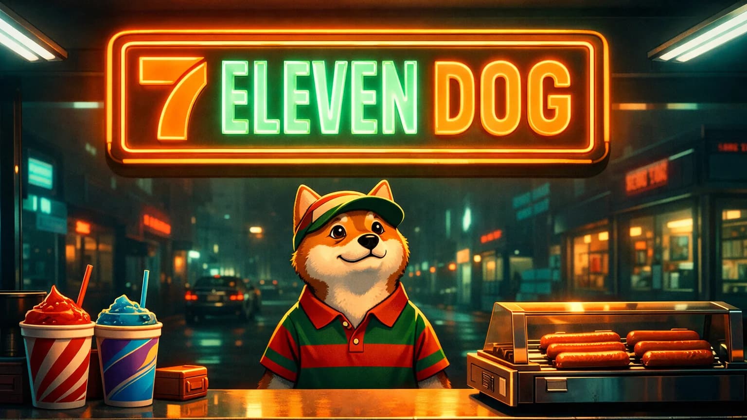$609K Volume in Under 2 Hours: The 7-Eleven Dog Meme Token That Just Ripped 438%