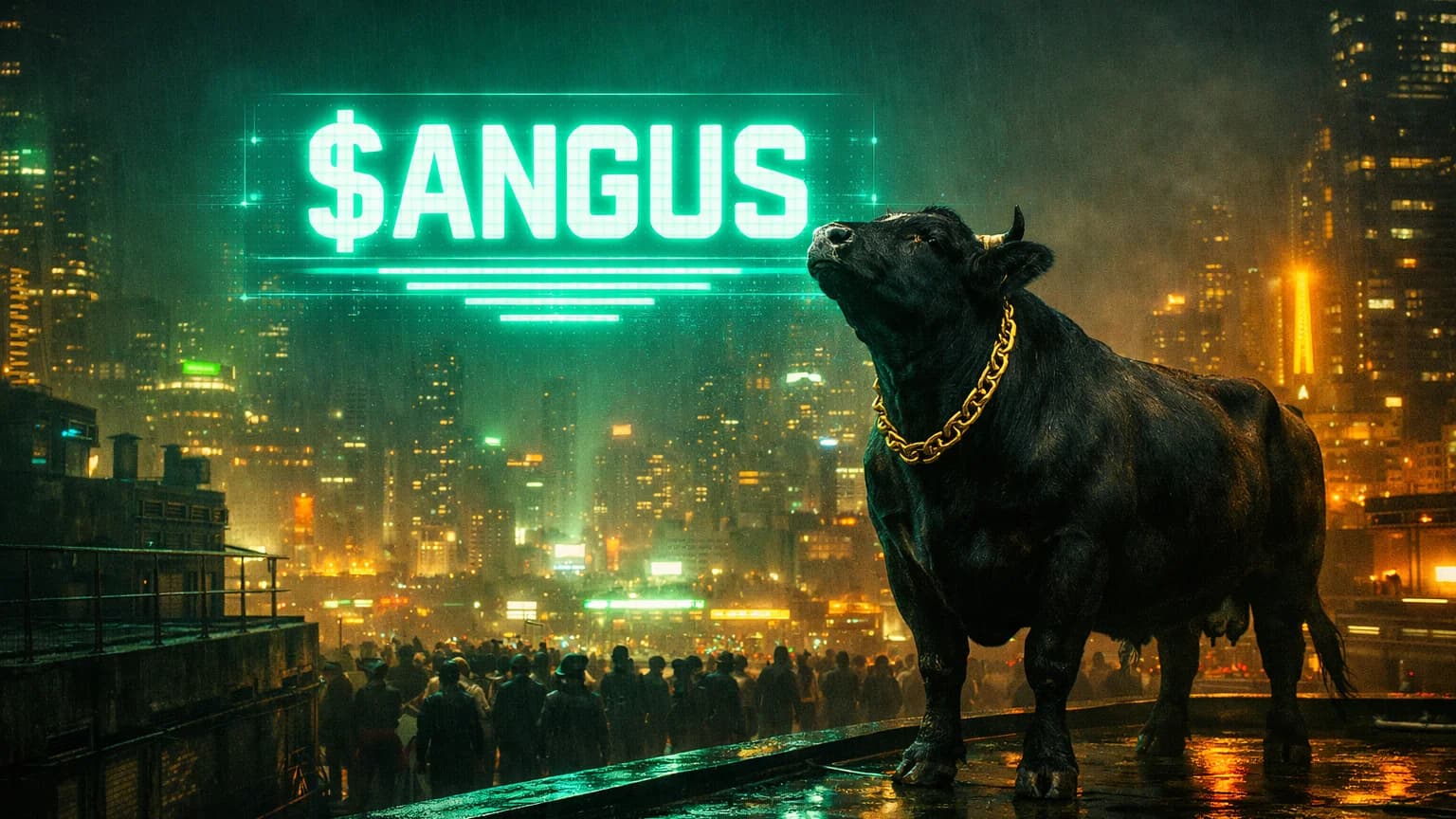 $ANGUS Rips 9,187% in Under an Hour — Jupiter's Cooking List Just Found Its Mascot