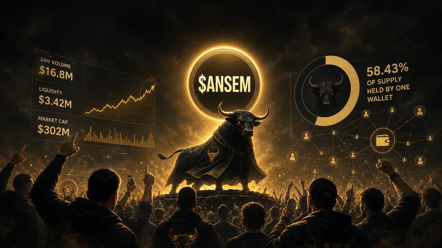 $ANSEM Has the Solana CT Rebid Again, but One Wallet Still Caps How Clean the Story Can Get