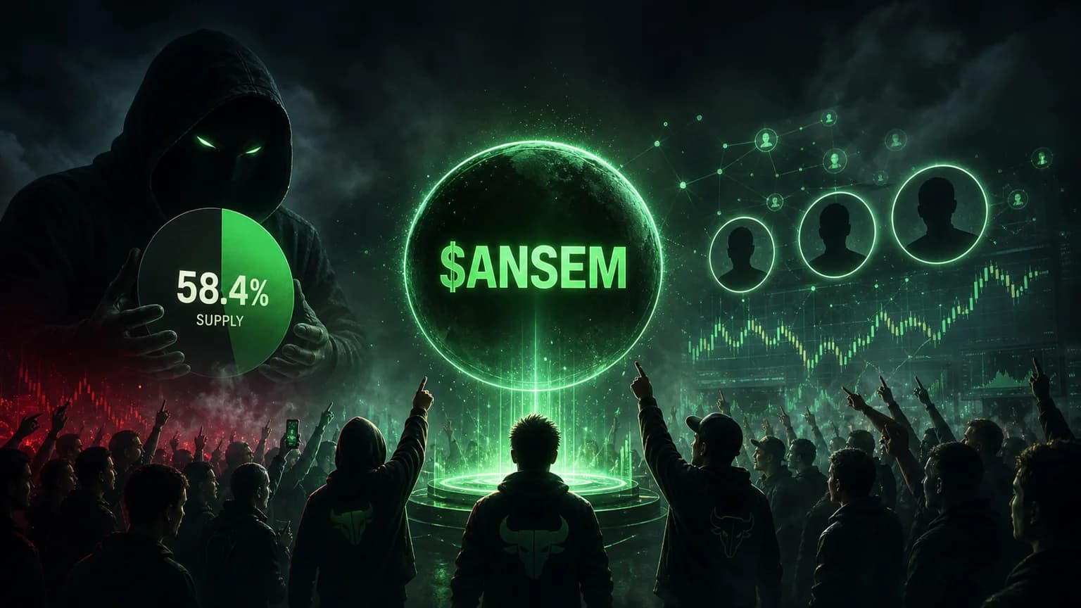 Three CT Reloads Put $ANSEM Back on the Solana Tape, but One Wallet Still Decides How Clean the Story Can Get