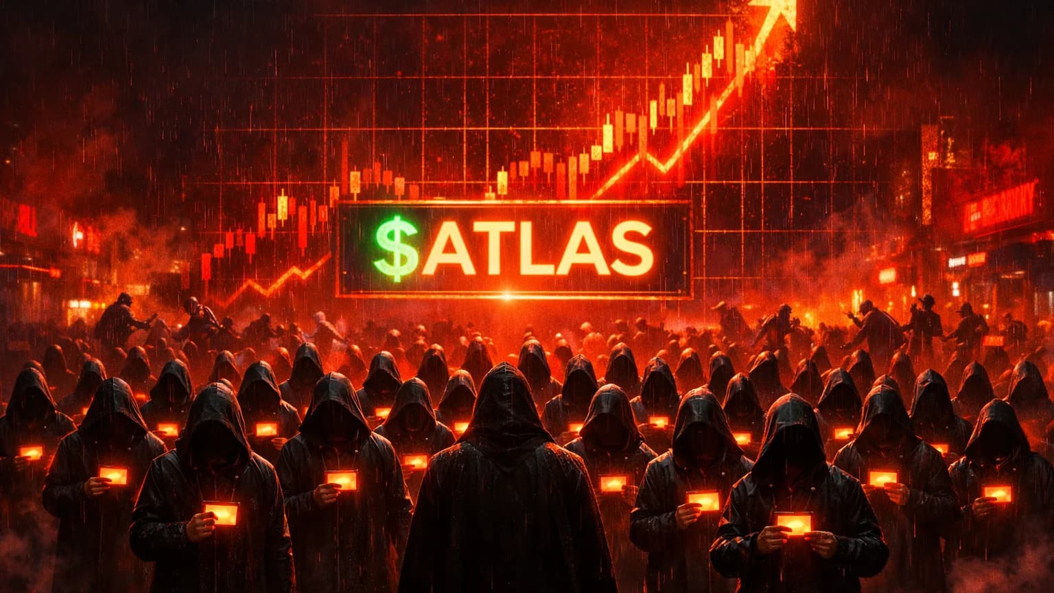 68 Wallets Grabbed 47% of ATLAS Supply Before Anyone Else Could — Then It Pumped 93%