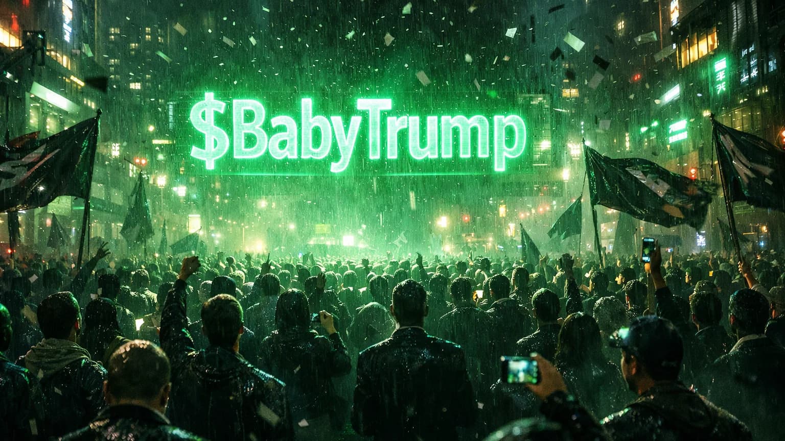 Official Baby Trump Printed $2.31M in Volume in Three Hours, but Political Meme Energy Still Cuts Both Ways