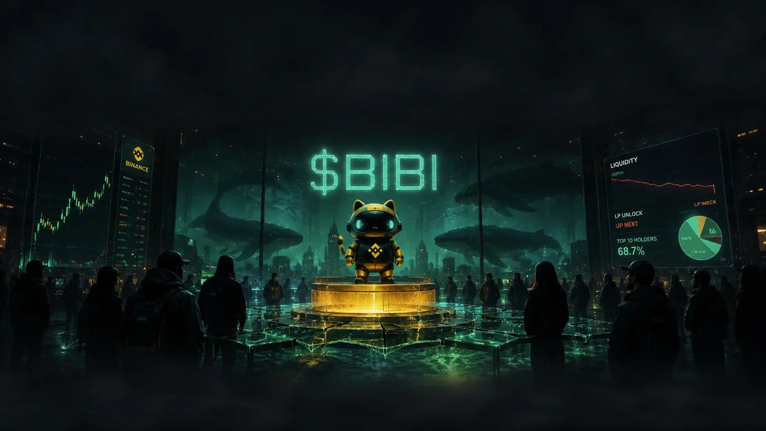 $BIBI Has the Binance Mascot Pitch and the Volume, but the Liquidity Trap Is the Real Trade