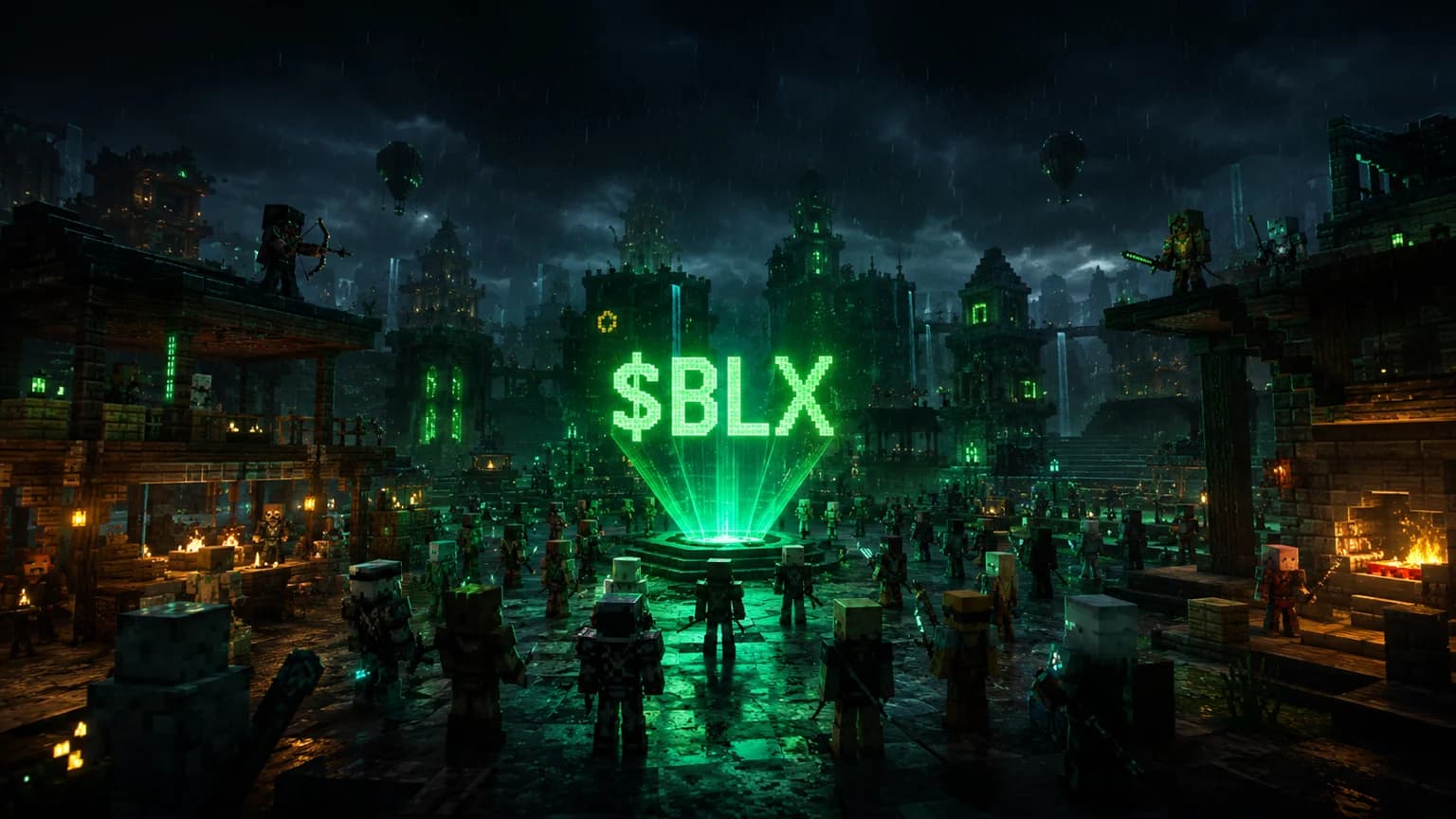 $BLX Is Trading Like a Browser-MMO Story, Not Just Another Solana Meme Sprint
